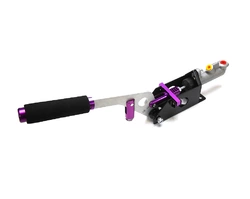 Гидравлический ручник (гидроручник) универсальный, фиолетвый 250мм фото