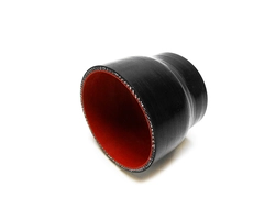 Патрубок силиконовый армированный диаметр 76-89мм фото