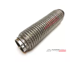 Гофра глушителя трехслойная усиленная (wire mesh) Hydra Style (кольчуга) длина 260мм, диаметр трубы 45мм