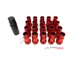 Комплект колесных гаек Muteki Super Tuner SR48 M12x1.25 красные