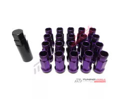 Комплект колесных гаек Muteki Super Tuner SR48 M12x1.25 фиолетовые