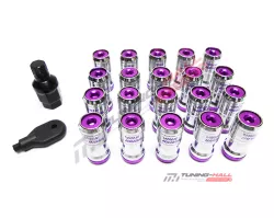 Комплект колесных гаек Volks M12x1.25 фиолетовые