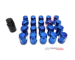 Комплект колесных гаек M12x1.5 синие