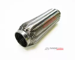 Гофра глушителя усиленная трехслойная (interlock) MG-Race длина 250мм, диаметр трубы 45мм