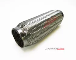 Гофра глушителя усиленная трехслойная (interlock) MG-Race длина 280мм, диаметр трубы 55мм