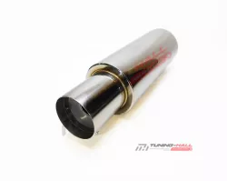 Спортивный прямоточный глушитель (бочка) от трассы Mugen диаметр входа 63мм
