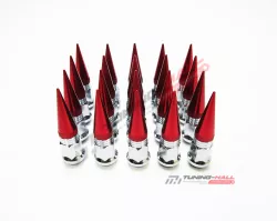 Комплект колесных гаек Blox nut M12x1.5 красные