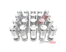 Комплект колесных гаек D1 Spec M12x1.5 серебристые