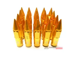 Комплект колесных гаек Blox nut M12x1.5 золотые