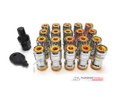 Комплект колесных гаек Volks M12x1.25 золотые