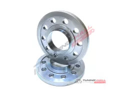 Колесные проставки сквозные PCD 5х112 ЦО 66.6 толщина 15мм (сталь) (15SP5112-66.6 Step Steel Silver)