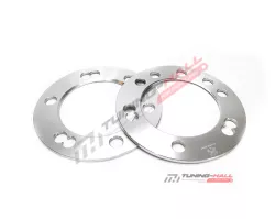 Колесные проставки сквозные PCD 5х139.7 и 6x139.7 ЦО 108.5 толщина 5мм (5SP56139.7-108.5 Silver)