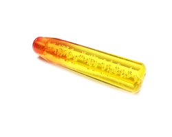Ручка КПП JDM 200мм, желтый-красный с гранями фото