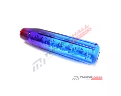 Ручка КПП JDM 200мм, синий-красный с гранями