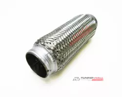 Гофра глушителя трехслойная (innerbraid) MG-Race длина 250мм, диаметр трубы 55мм