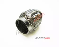 Гофра глушителя усиленная трехслойная (interlock) MG-Race длина 100мм, диаметр трубы 50мм