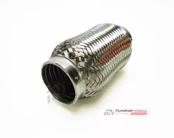 Гофра глушителя усиленная трехслойная (interlock) MG-Race длина 150мм, диаметр трубы 50мм