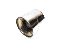 Коллекторный пламегаситель MG-Race диаметр 100мм, длина 110мм, диаметр трубы 57мм фото