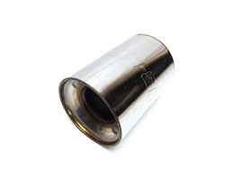 Коллекторный пламегаситель MG-Race диаметр 100мм, длина 150мм, диаметр трубы 57мм фото