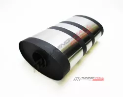 Универсальный резонатор с камерой MG-Race длина 300мм, диаметр 170x105мм, диаметр трубы 52мм