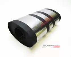 Универсальный резонатор с камерой MG-Race длина 300мм, диаметр 170x105мм, диаметр трубы 63мм
