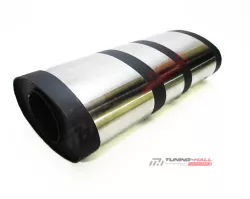Универсальный резонатор с камерой MG-Race длина 380мм, диаметр 170x105мм, диаметр трубы 76мм
