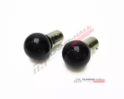 Лампочки P21/5W (BAY15D) двухконтактные зеркальные фиолетовые