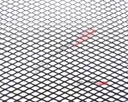 Защитная сетка на решетку радиатора Mesh 15 черная 120х50см