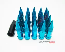 Комплект колесных гаек "Пики" М12х1.5 синие