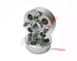 Колесные проставки-адаптеры ВАЗ PCD 4х98 ЦО 58.6 толщина 50мм шпильки M12*1.25 (50SP498-58.6(STUD12x1.25) Step Silver)