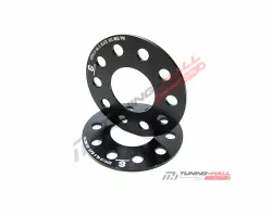 Колесные проставки сквозные PCD 5х112 ЦО 66.6 толщина 5мм (5SP5112-66.6 Black)