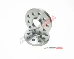 Колесные проставки сквозные PCD 5х112/5x100 ЦО 57.1 толщина 15мм (15SP5112/100-57.1 Step Silver)