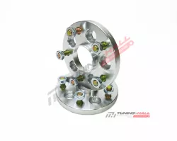 Колесные проставки-адаптеры переходные PCD с 5х100 ЦО 73.1 на 5х114.3 ЦО 60.1 толщина 15мм шпильки M12*1.5