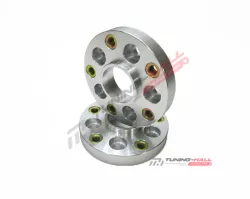 Колесные проставки-адаптеры переходные PCD с 5х112 ЦО 66.6 на 5х130 ЦО 71.6 толщина 25мм футорки M14*1.5