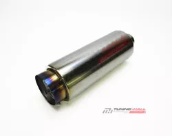 Спортивный прямоточный глушитель (бочка) ProSport Bullet с приглушением звука диаметр входа 58мм