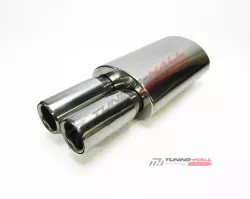 Спортивный прямоточный глушитель (бочка) ProSport Elegance диаметр входа 58мм