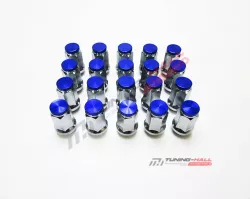 Комплект колесных гаек Blox nut M12x1.5 синие