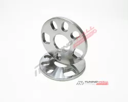 Колесные проставки универсальные сквозные PCD 4/5х98-115.5 ЦО 54.1 толщина 10мм (Silver)