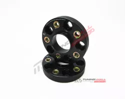 Колесные проставки-адаптеры PCD 5х112 ЦО 66.6 толщина 25мм футорки М14*1.25