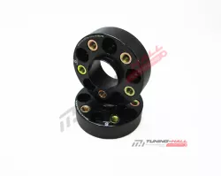 Колесные проставки-адаптеры PCD 5х112 ЦО 66.6 толщина 40мм футорки М14*1.5