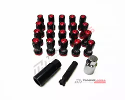 Комплект колесных гаек Max Guard M12x1.5 красные