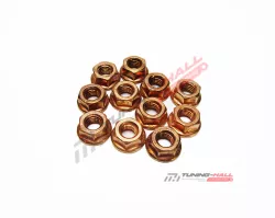 Гайка выпускного коллектора омедненная M8x1.25 Bosal