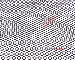 Защитная сетка на решетку радиатора Mesh 10 черная 100х50см