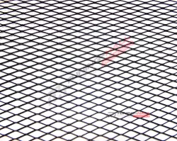 Защитная сетка на решетку радиатора Mesh 25 черная 100х50см