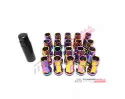 Комплект колесных гаек Muteki Super Tuner SR48 M12x1.25 радужный хром