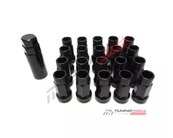Комплект колесных гаек Muteki Super Tuner SR48 M12x1.5 черные
