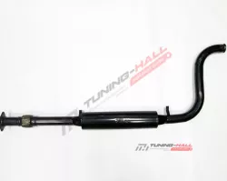 Резонатор прямоточный с гофрой под паук Stinger Sport  ВАЗ 2108-2109, 2114-2115