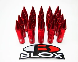 Комплект колесных гаек Blox nut M12x1.25 красные фото