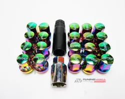 Комплект колесных гаек Rays M12x1.25 радужный хром