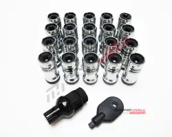Комплект колесных гаек Volks M12x1.25 черные